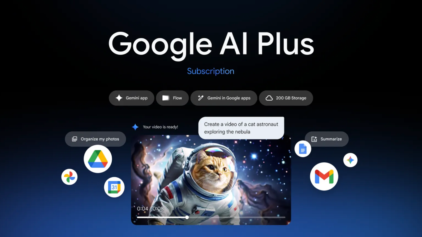 Google AI Plus Launches in India