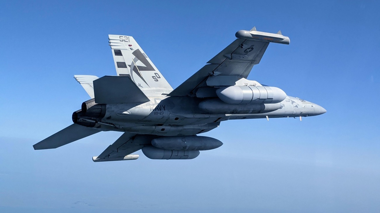 U.S. Navy EA-18G Growler Fighters Deploy in Puerto Rico Throughout Main Caribbean Navy Buildup
