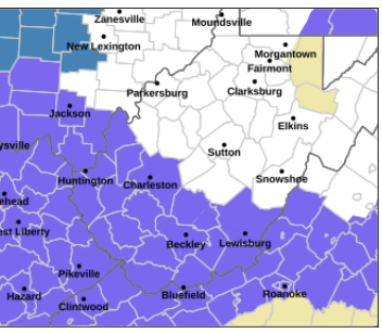 Southern Counties Beneath Winter Climate Advisory