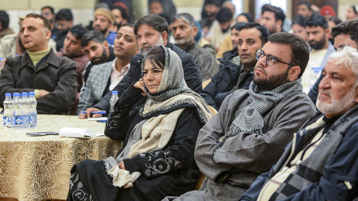 Voices of Dissent: Youth Discuss Harassment and Violence Among Kashmiri Professionals at PDP Meeting