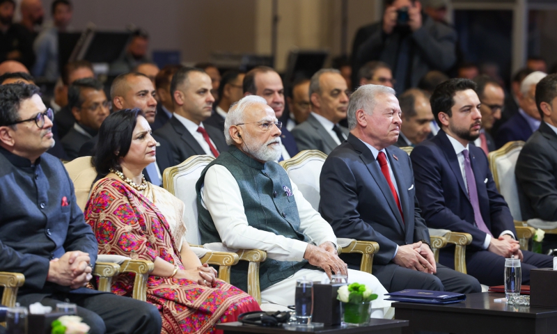 Strengthening Ties: PM and King Abdullah II on the India-Jordan Enterprise Discussion board