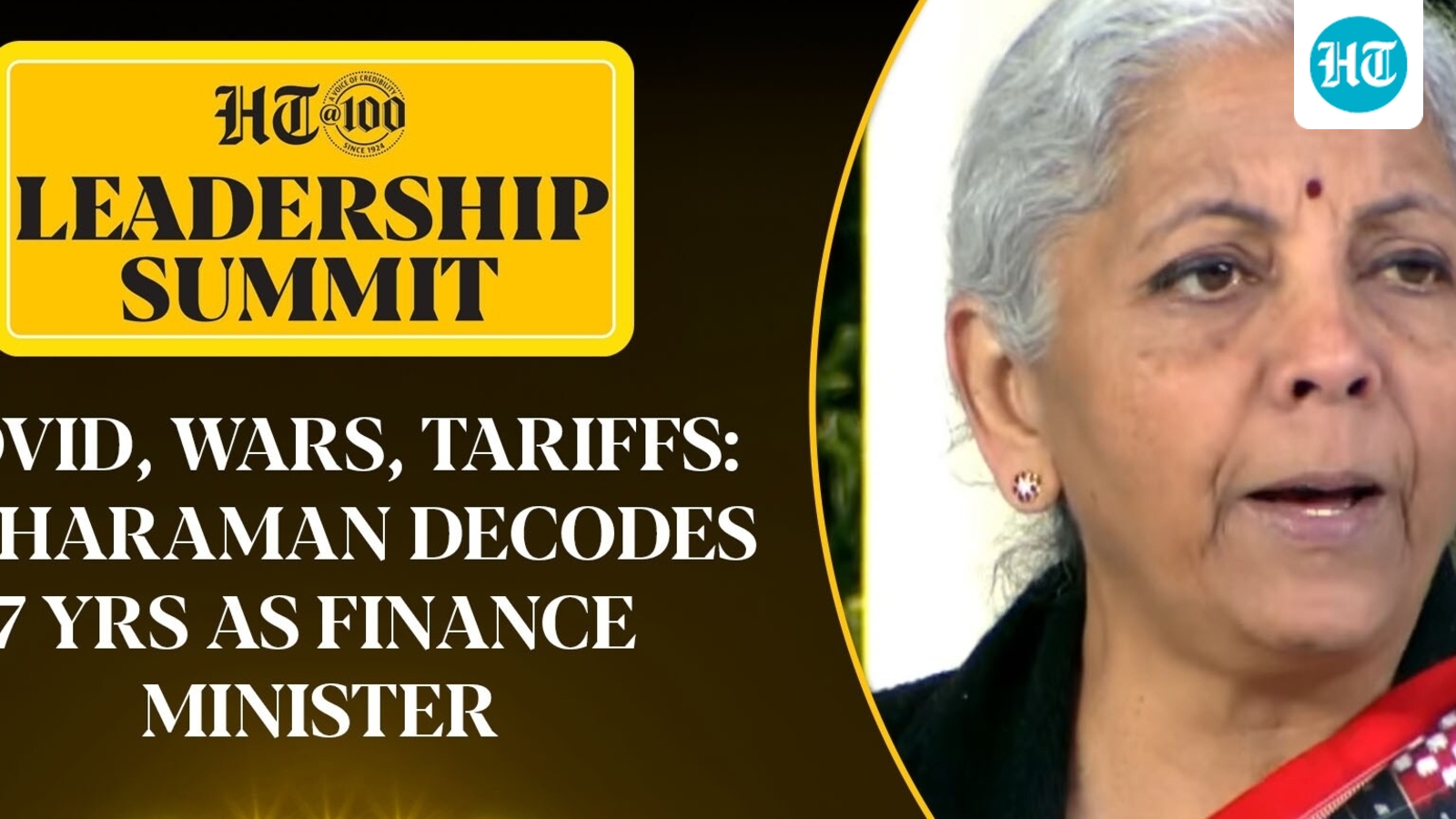 Decoding Seven Years of Economic Challenges: FM Sitharaman’s Insights on Covid, Wars, and Tariffs