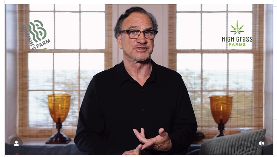 Jim Belushi to Promote Partnership with Excessive Grass Farms in NJ