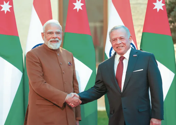 Strengthening India-Jordan Relations: A Deal with Commerce, Expertise, and Sustainability