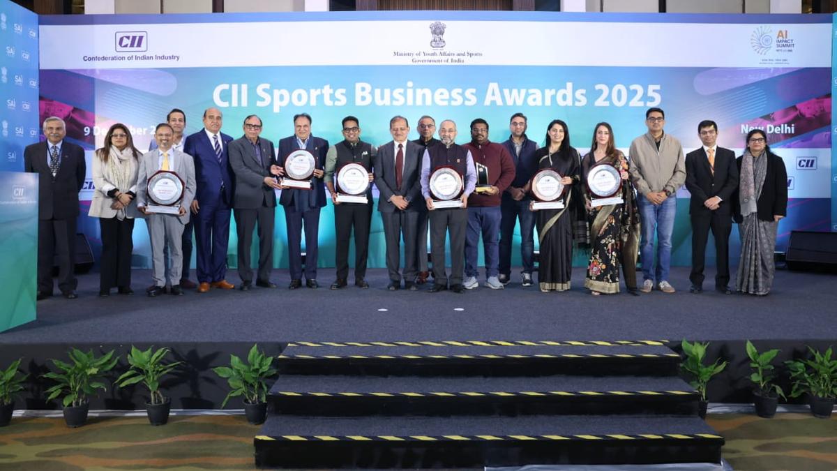 Tamil Nadu Topped ‘Greatest State for Sports activities Improvement’ at CII Sports activities Enterprise Awards 2025