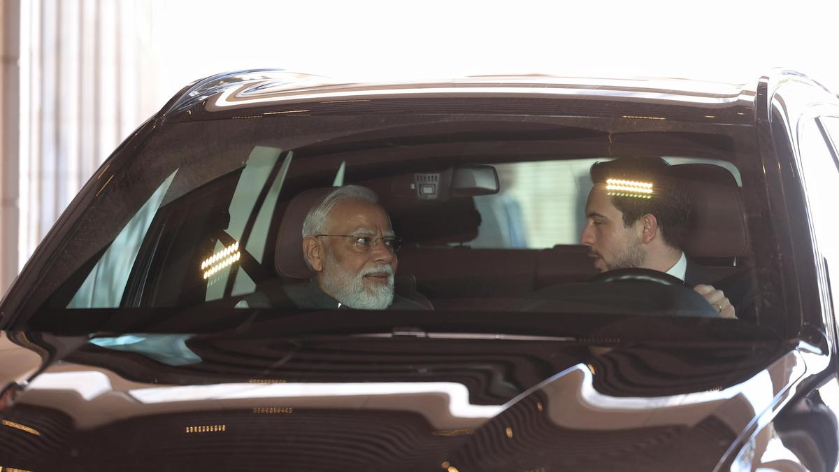 Jordan’s Crown Prince Escorts PM Modi to Nation’s Largest Museum