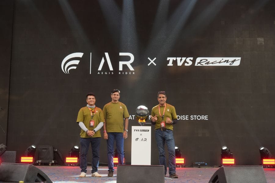 TVS Motor Launches AR Helmet Tech and Racing Academy at MotoSoul 5.0