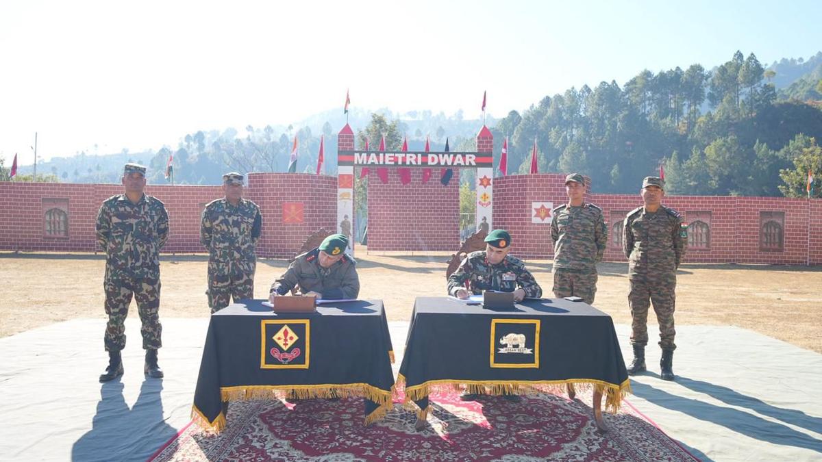 Profitable Conclusion of India-Nepal Joint Military Train in Uttarakhand