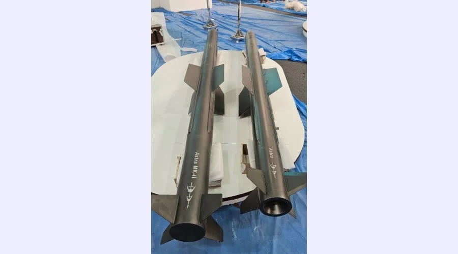 India’s Astra Mk2A Visuals Showcase Advancements in 240+ km BVR Superiority