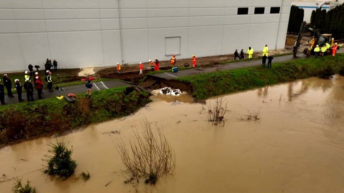 Inexperienced River Levee Breach Contained, Evacuation Orders Rescinded
