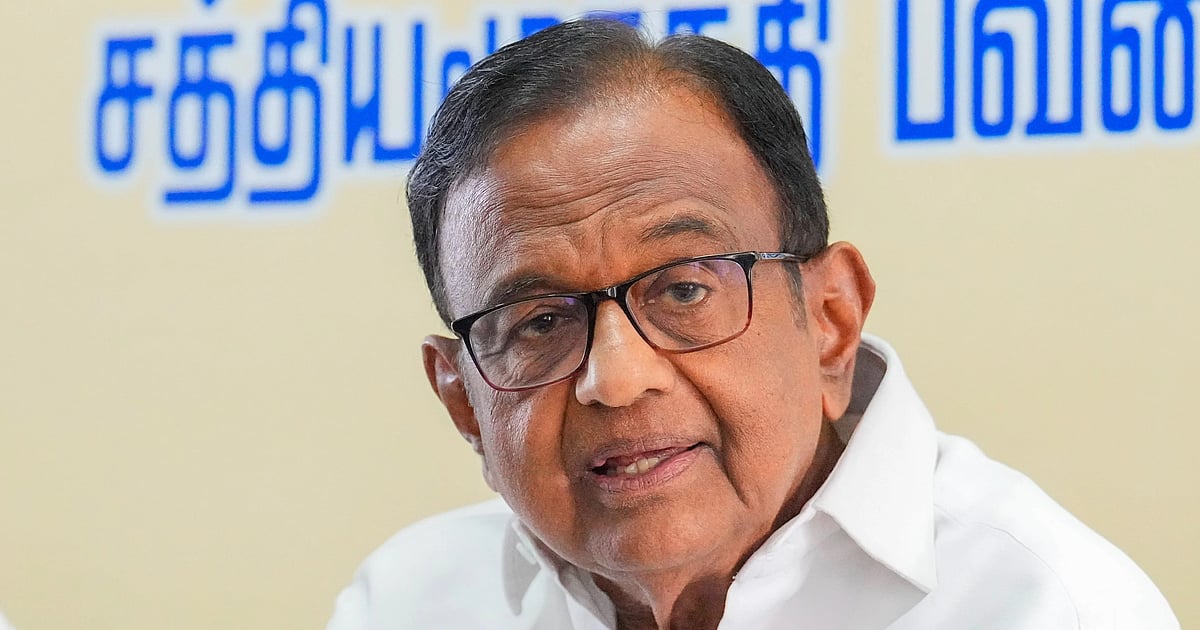 Chidambaram Urges Warning Towards ‘Bulldozer Justice’