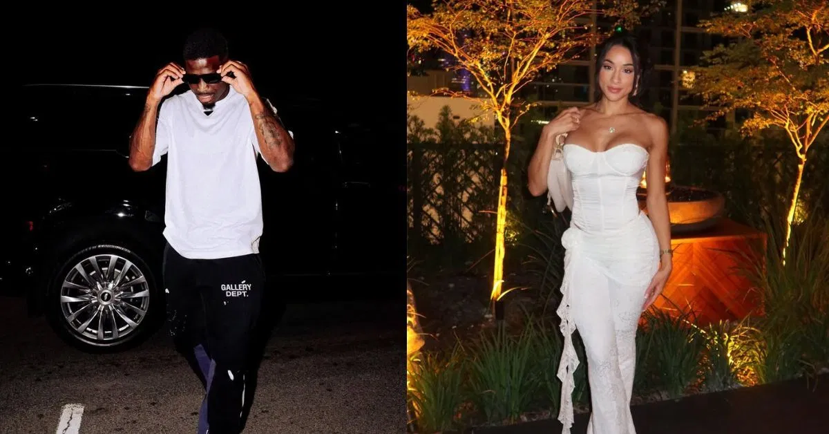 Keeta Vaccaro Shines in White During Late Night Gym Session