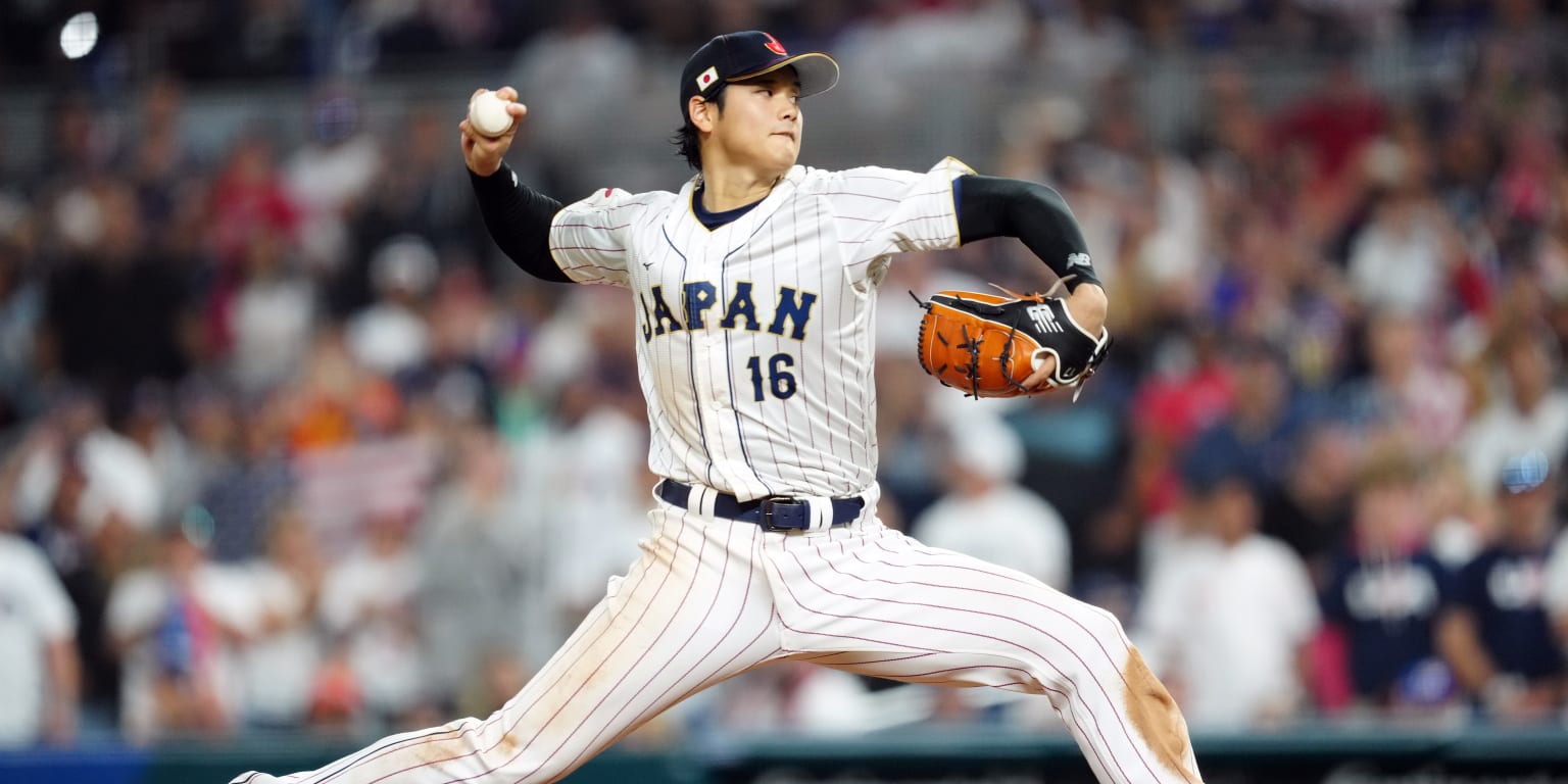 Shohei Ohtani’s Pitching Standing for the World Baseball Traditional