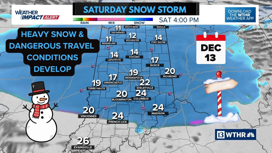 Saturday Snowstorm Delivers Heavy Snow and Hazardous Journey Circumstances