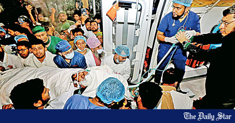 Daylight Capturing of Dhaka-8 Aspirant Osman Hadi in Paltan