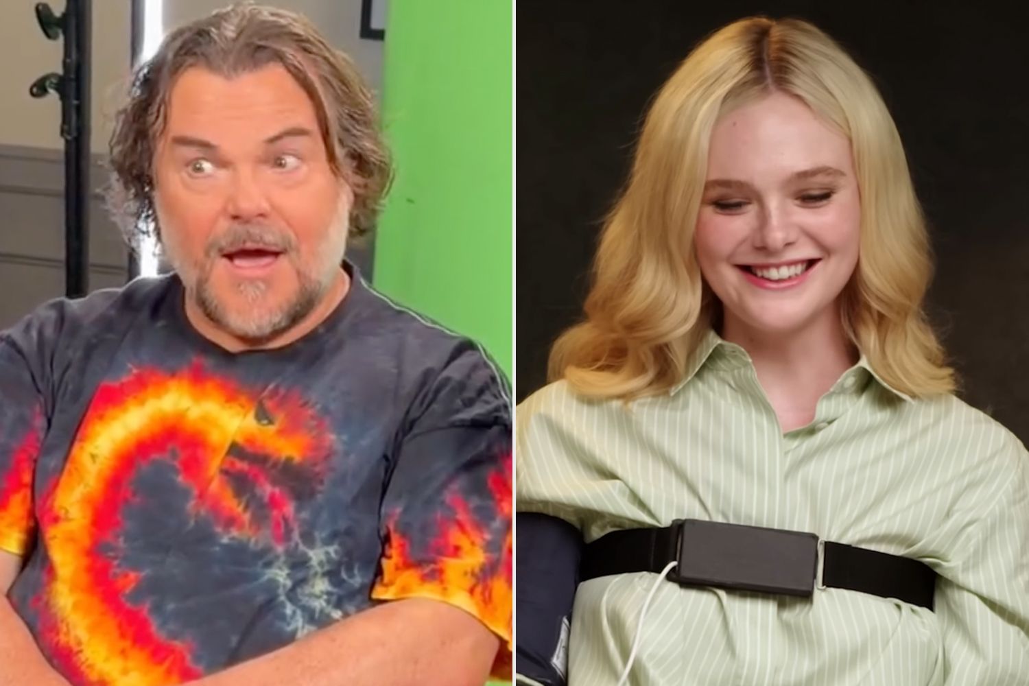 Jack Black Playfully Addresses Elle Fanning’s Crush and Her Boyfriend