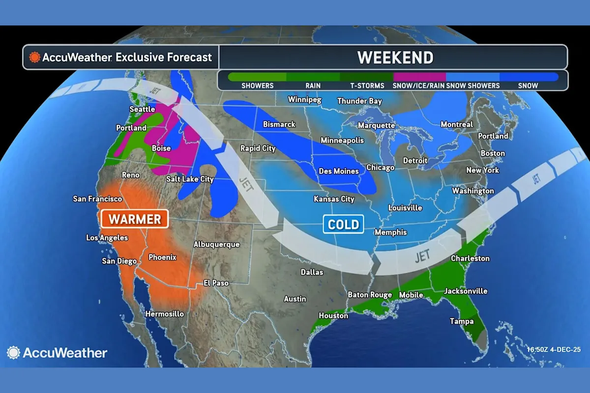 Arctic Blast: Triple Polar Vortex Brings Record Cold to Central and Eastern U.S.
