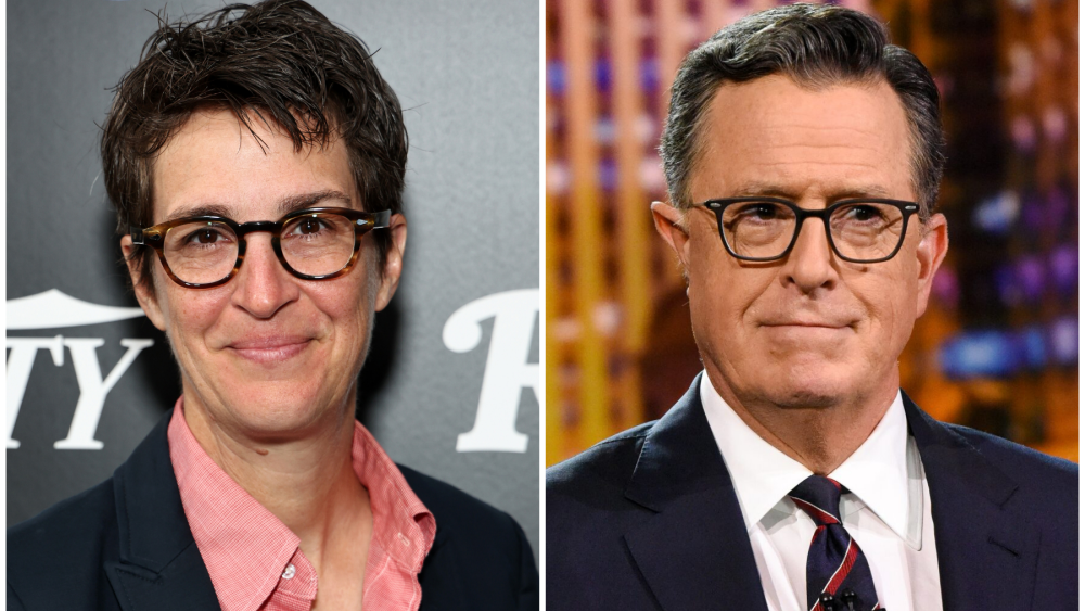 Rachel Maddow Calls on Paramount to Reinstate Stephen Colbert