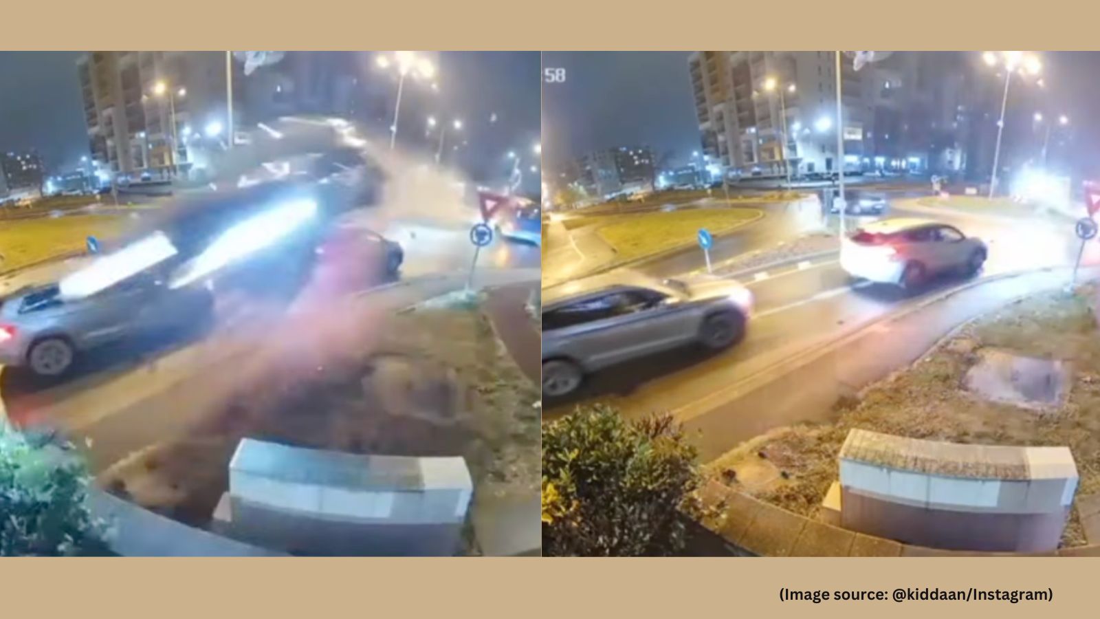 Driver Faints, Causing Mercedes to Soar Over Buses in Romania: Shocking Video Revealed