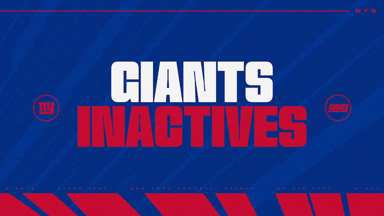 Giants vs. Commanders: Harm Report and Participant Standing Replace