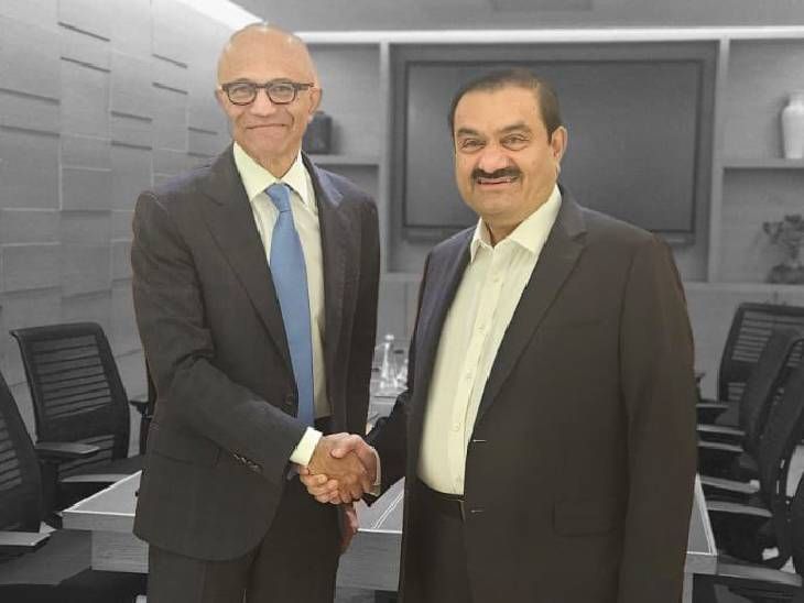 Microsoft’s Satya Nadella Highlights Distinctive Points of India’s AI Mannequin Throughout Assembly with Gautam Adani