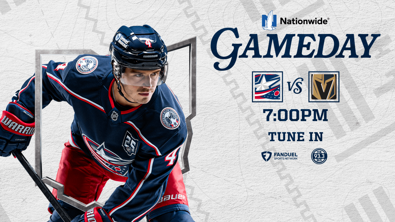 Blue Jackets Have a good time twenty fifth Anniversary Towards Golden Knights