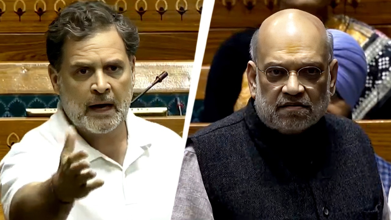 Rahul Gandhi Accuses Amit Shah of Nervousness in Lok Sabha Showdown Throughout Winter Session