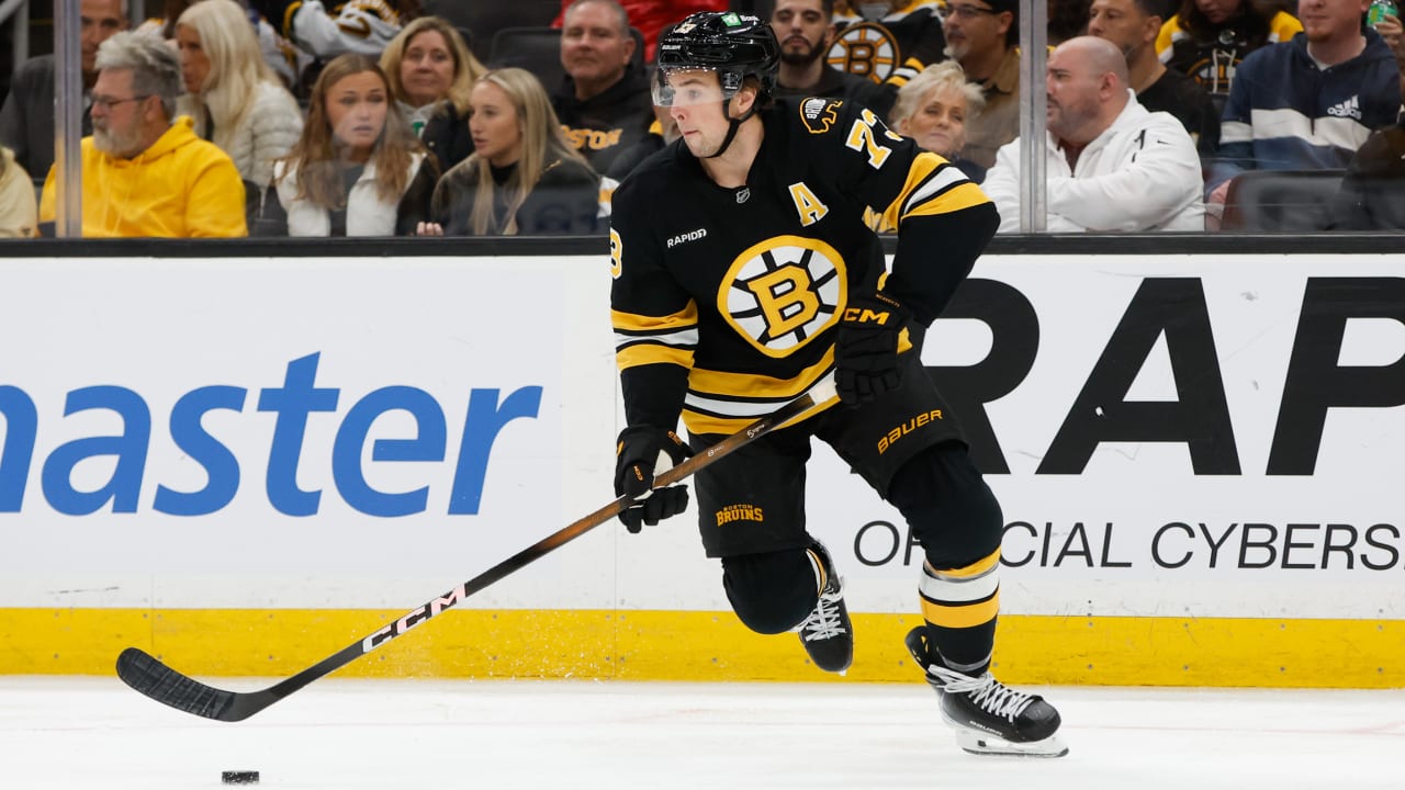 McAvoy Makes Comeback as Bruins Face Jets