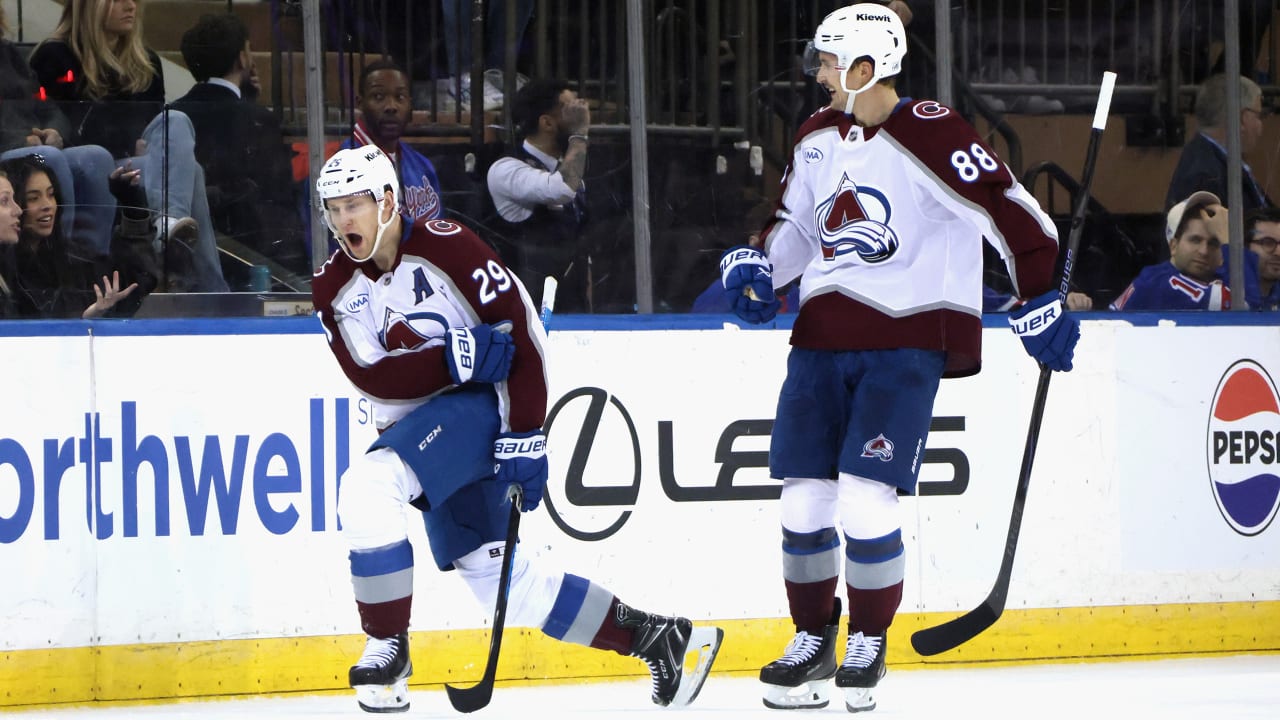 MacKinnon’s Late Heroics Lead Avalanche to OT Victory Over Rangers