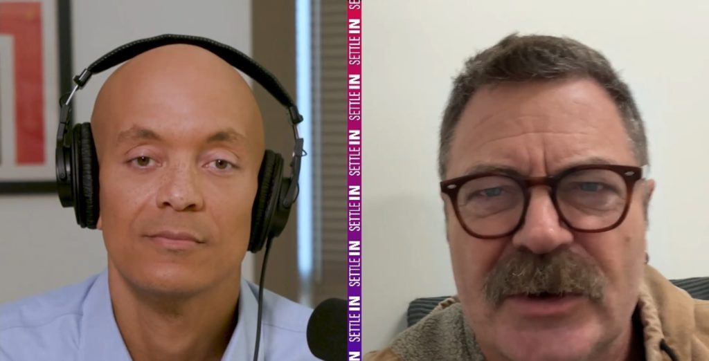 Nick Offerman: A Conversation on ‘Settle In’ with Geoff Bennett