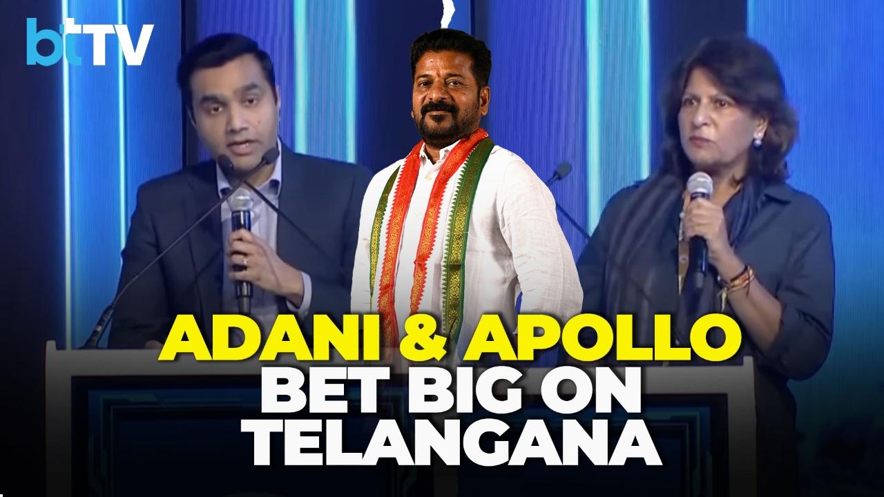 Adani and Apollo Unveil Significant Investments in Telangana