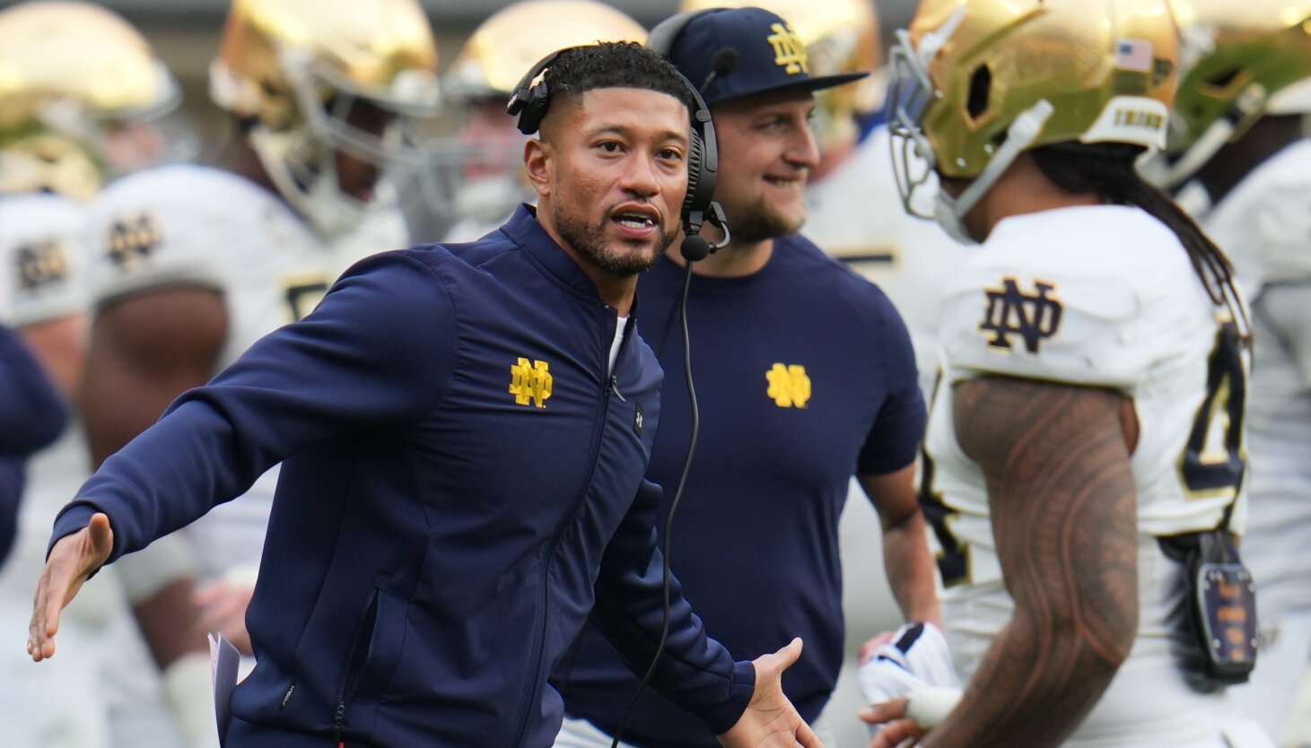 Inspecting the Intersection of Marcus Freeman’s Race and Notre Dame’s CFP Exclusion