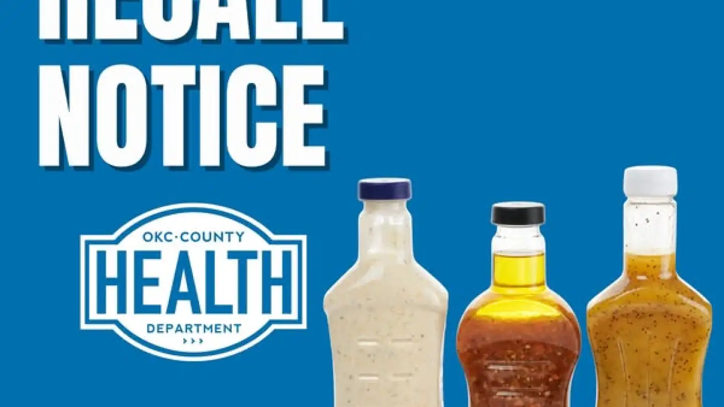 Salad Dressing Recall for Oklahoma Grocery Shops