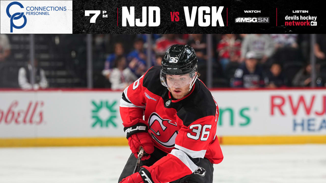 Devils Host Vegas as Crookshank Makes His Debut