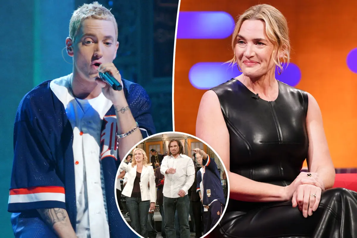 Eminem’s Surprising NSFW Request Throughout ‘SNL’ with Kate Winslet