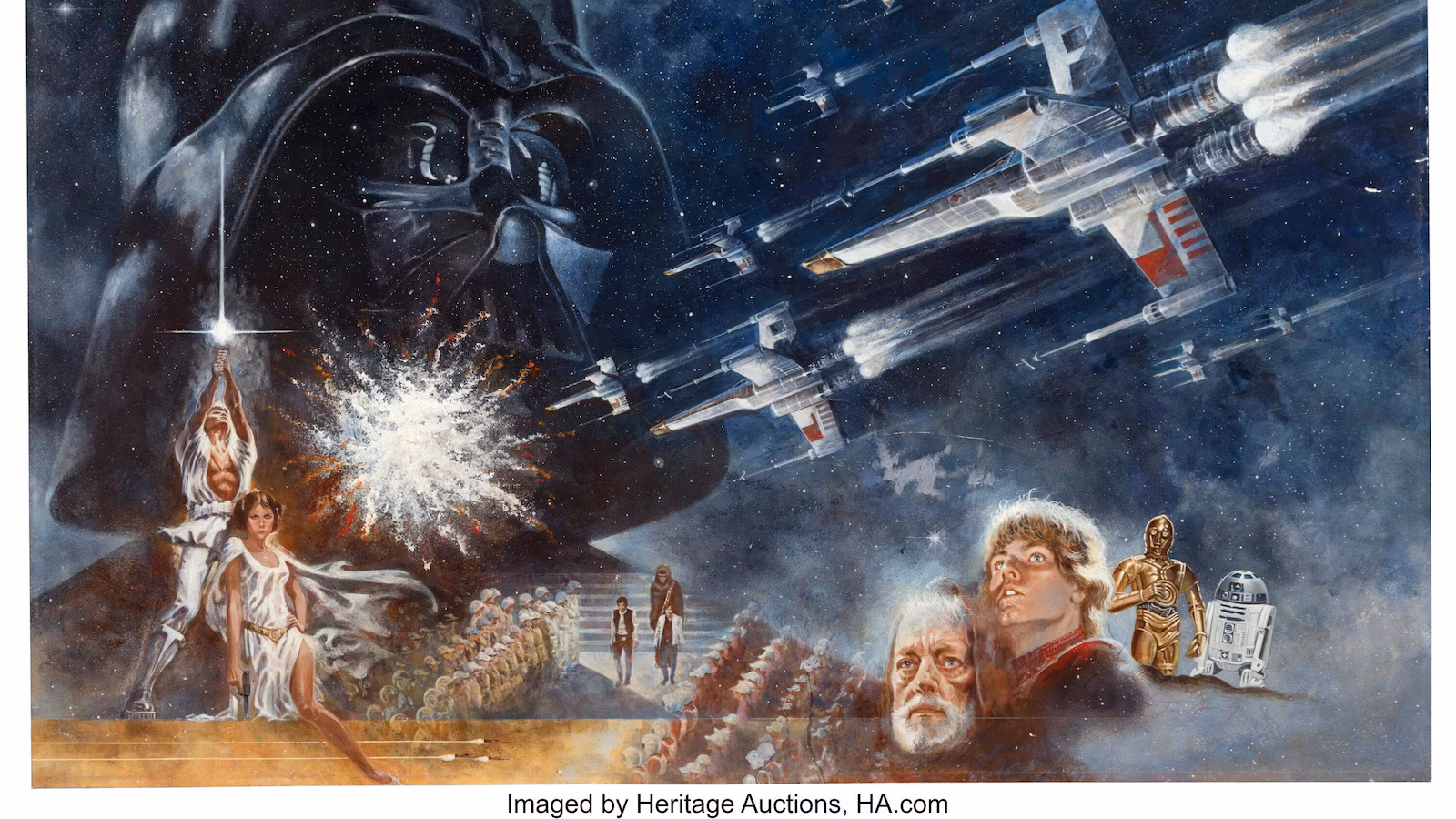 Iconic Portray from ‘Star Wars’ Auctioned for $3.9 Million