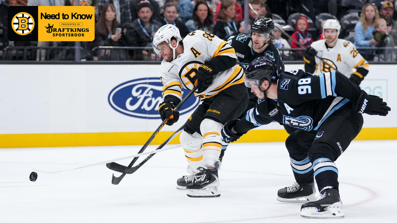 Bruins vs. Mammoth: Key Insights and Highlights