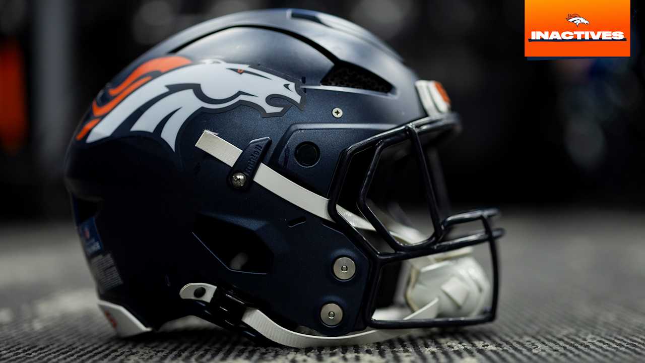 Broncos Week 14 Inactive List Ahead of Raiders Matchup