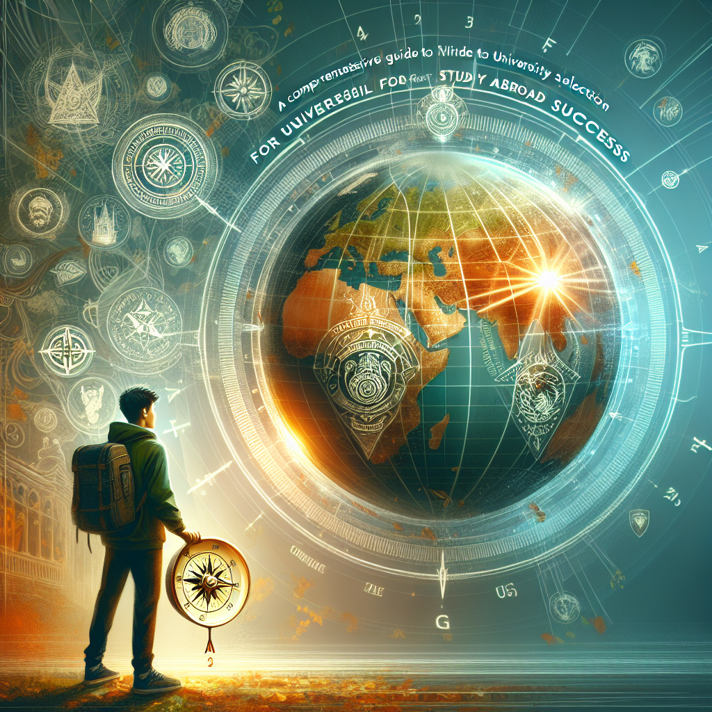 Navigating Your Future: A Complete Information to College Choice for Examine Overseas Success