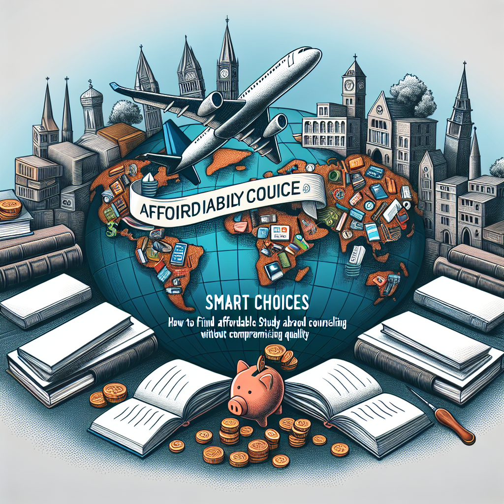 Sensible Selections: How one can Discover Reasonably priced Research Overseas Counseling With out Compromising High quality