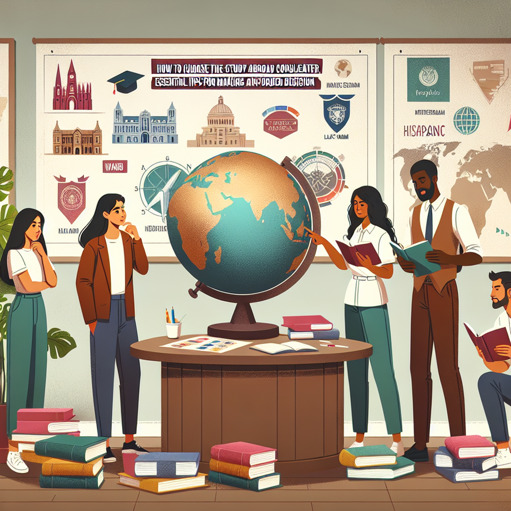 How you can Select the Proper Research Overseas Guide: Important Suggestions for Making an Knowledgeable Choice